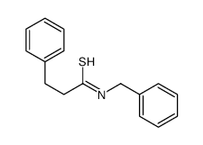 N-benzyl-3-phenylpropanethioamide结构式