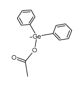 Ph2GeCH3(OAc) Structure