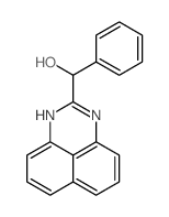 1H-perimidin-2-yl-phenyl-methanol结构式