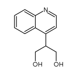 2-[4]quinolyl-propane-1,3-diol Structure