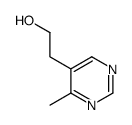 5-Pyrimidineethanol, 4-methyl- (8CI) structure