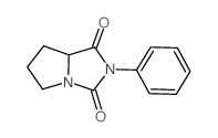 3-phenyl-1,3-diazabicyclo[3.3.0]octane-2,4-dione Structure