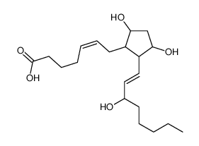 (+-)-PGF2-alpha结构式