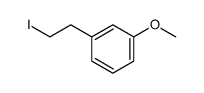 1-iodo-2-(3-methoxyphenyl)ethane结构式