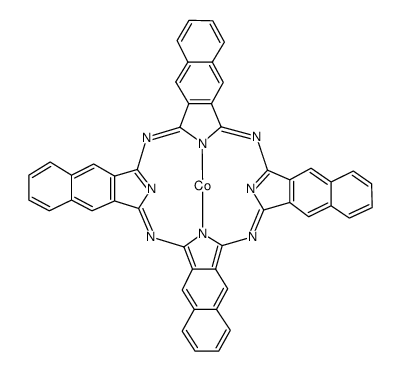 2,3-萘氰钴染料结构式