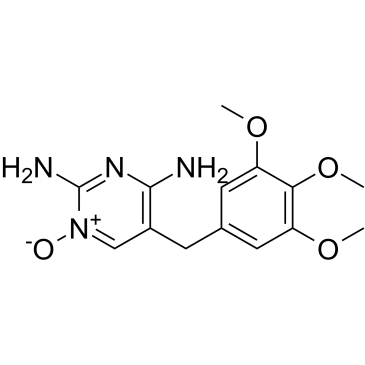 甲氧苄氨嘧啶氮氧化物结构式