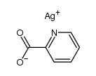 silver 2-pyridine-carboxylate Structure