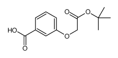 3-(2-(TERT-BUTOXY)-2-OXOETHOXY)BENZOIC ACID Structure