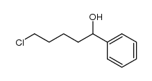 1-phenyl-5-chloropentan-1-ol结构式