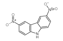 3,6-二硝基-9H-咔唑结构式