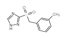 3-[(3-METHYLBENZYL)SULFONYL]-1H-1,2,4-TRIAZOLE picture