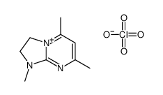 1,5,7-trimethyl-2,3-dihydroimidazo[1,2-a]pyrimidin-4-ium,perchlorate结构式