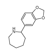 2-(1,3-Benzodioxol-5-yl)-azepane structure