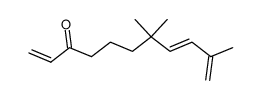 (E)-7,7,10-trimethylundeca-1,8,10-trien-3-one Structure