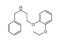 N-Benzyl-2-(2-ethoxyphenoxy)ethanamine Structure