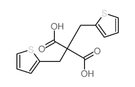 Malonic acid,di-2-thenyl- (8CI) Structure