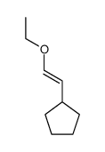 E-1-Cyclopentyl-2-ethoxyethylen Structure