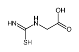 N-(Thiocarbamoyl)glycine structure