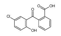 2-(5'-chloro-2'-hydroxybenzoyl)benzoic acid结构式