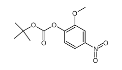 t-Butyl-4-nitro-guaiacyl-carbonat结构式