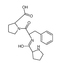 (2S)-1-[(2S)-3-phenyl-2-[[(2S)-pyrrolidine-2-carbonyl]amino]propanoyl]pyrrolidine-2-carboxylic acid结构式