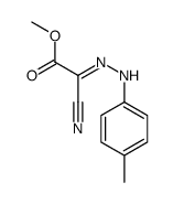 methyl (2E)-2-cyano-2-[(4-methylphenyl)hydrazinylidene]acetate Structure