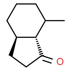 1-Indanone,hexahydro-7-methyl-,trans-(7CI) structure