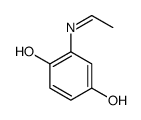 1,4-Benzenediol, 2-(ethylideneamino)- (9CI)结构式