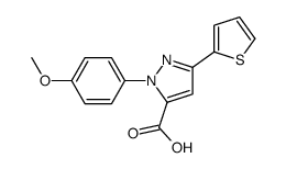 1-(4-甲氧苯基)-3-(噻吩-2-YL)-1H-吡唑-5-羧酸图片