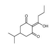 2-(1-hydroxybutylidene)-5-propan-2-ylcyclohexane-1,3-dione Structure