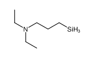 N,N-diethyl-3-silylpropan-1-amine Structure