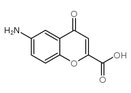 6-氨基-4-氧代-4H-1-苯并吡喃-2-羧酸结构式