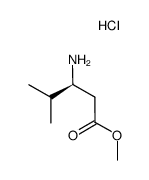 (S)-Methyl 3-amino-4-methylpentanoate hydrochloride structure