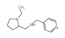 4-Pyridinemethanamine,N-[(1-ethyl-2-pyrrolidinyl)methyl]-(9CI)结构式