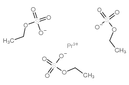 PRASEODYMIUM ETHYL SULFATE结构式