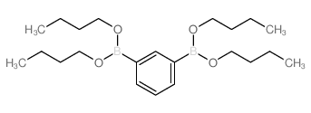 dibutoxy-(3-dibutoxyboranylphenyl)borane结构式