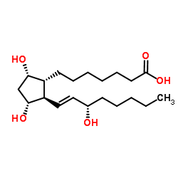 PGF1α(前列腺素F1α)结构式