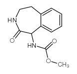 (2-OXO-2,3,4,5-TETRAHYDRO-1H-BENZO[D]AZEPIN-1-YL)-CARBAMIC ACID METHYL ESTER structure