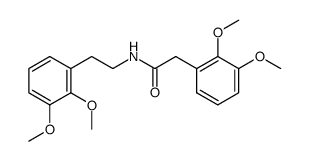 (2,3-dimethoxy-phenyl)-acetic acid-(2,3-dimethoxy-phenethylamide) Structure