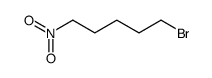 1-bromo-5-nitropentane Structure