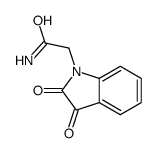 2-(2,3-二氧代-2,3-二氢-1H-吲哚-1-基)乙酰胺图片