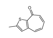 2-methylcyclohepta[b]thiophen-8-one Structure