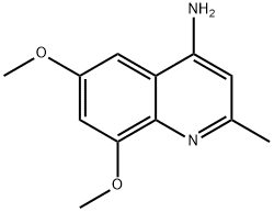 6,8-dimethoxy-2-methylquinolin-4-amine Structure