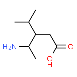 Valeric acid,4-amino-3-isopropyl- (7CI)结构式