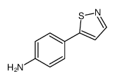 4-(ISOTHIAZOL-5-YL)ANILINE Structure