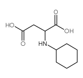 N-CYCLOHEXYL ASPARTIC ACID Structure