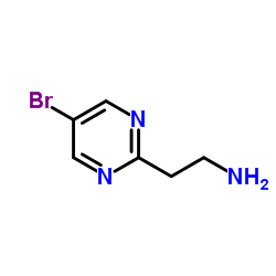 2-(5-Bromo-2-pyrimidinyl)ethanamine结构式