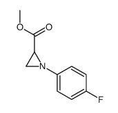 methyl 1-(4-fluorophenyl)aziridine-2-carboxylate Structure