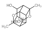 2,4,8,10-tetramethyl-3,9-dioxapentacyclo[6.4.0.02,7.04,11.05,10]dodecane-6,12-diol Structure