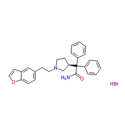 2,3-Dehydro Darifenacin Hydrobromide Structure